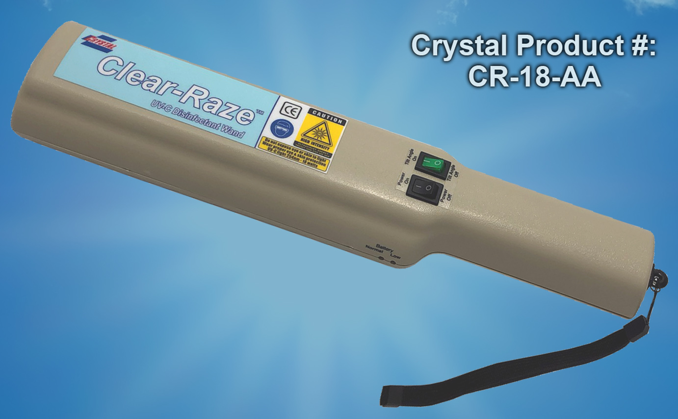 Clear-Raze™ 18 watt UV-C Disinfectant Wand