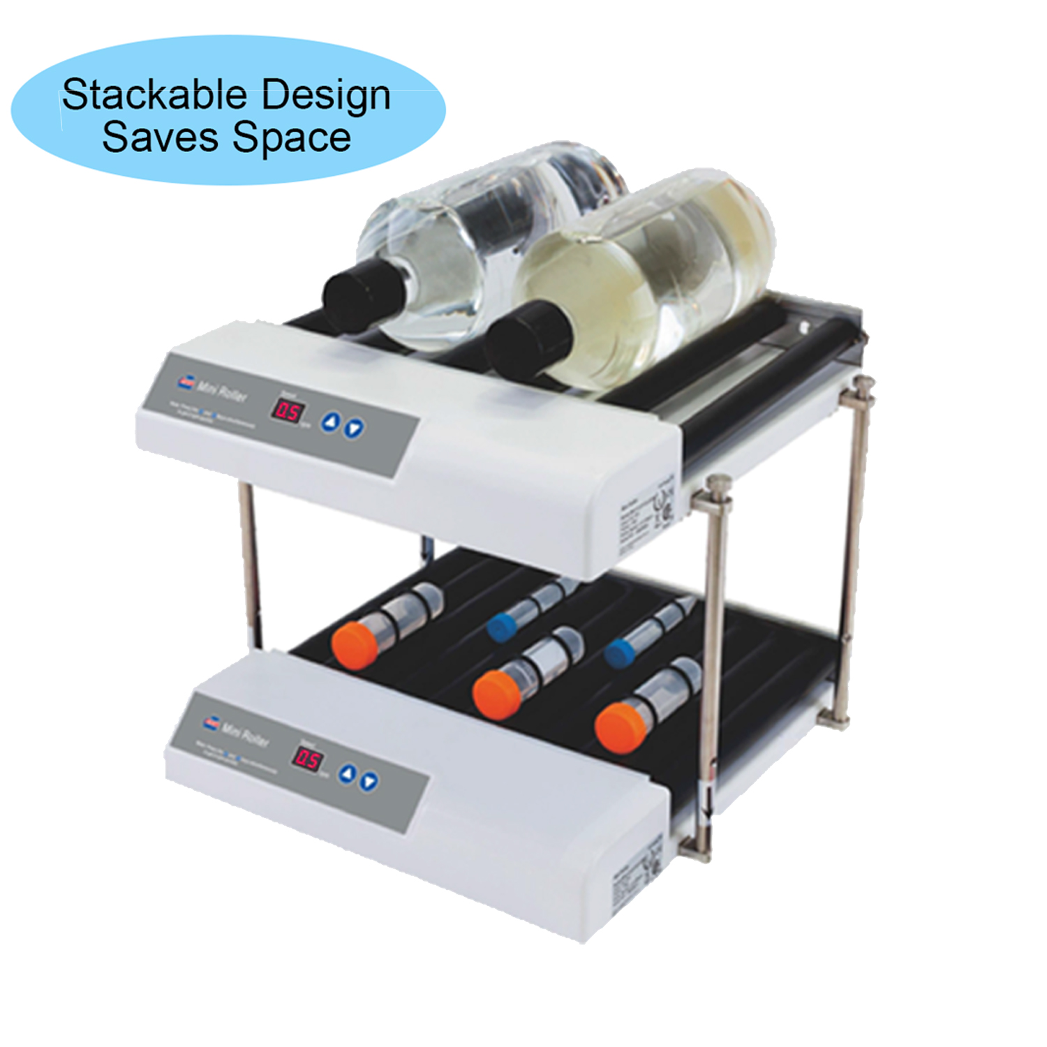 Stackable Mini Roller MR-01UA - Crystal Technology & Industries