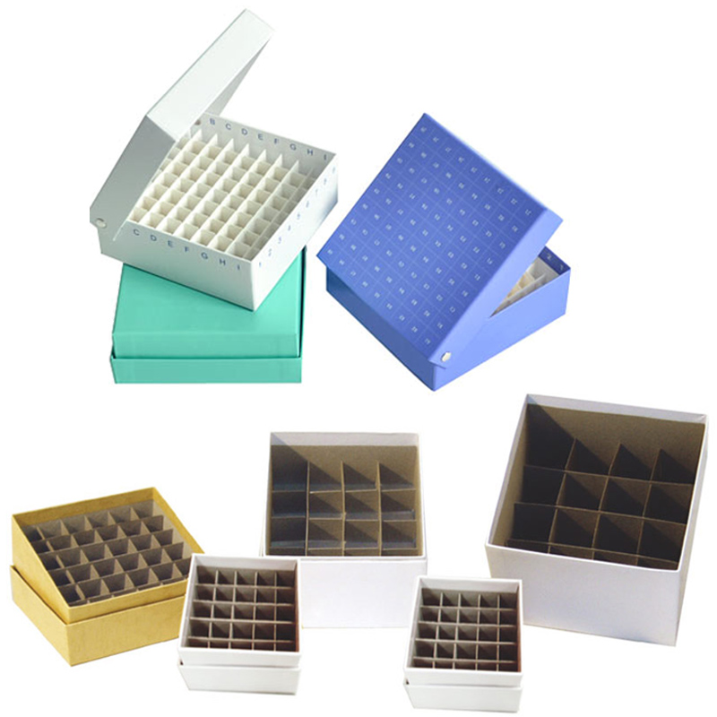 Cardboard Freezer Boxes and Dividers, Electron Microscopy Sciences