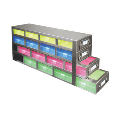 For 100-Cell Hinged Top Plastic Boxes