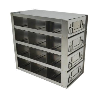 For 50-Cell Hinged Top Plastic Boxes
